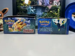 Pokemon Ex Unseen Forces & Ex Power Keepers Empty Booster Boxes Bundle - Image 4