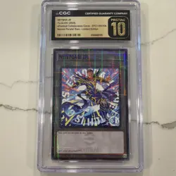 2025 YU-GI-OH! EFC1-EFOOTBALL CARDS #ENTKN NEYMAR JR CGC PRISTINE 10 - Image 1