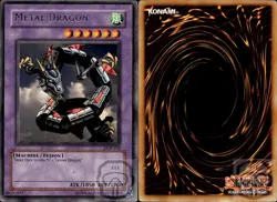 Metal Dragon LOB-102 The Legend of Blue Eyes White Dragon Yu-Gi-Oh Unlimited NM - Image 2