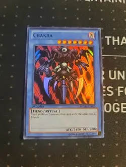 Yu-Gi-Oh Chakra Super Rare NUMH-EN052 LP - Image 1