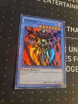Yu-Gi-Oh Chakra Super Rare NUMH-EN052 LP - Image 2