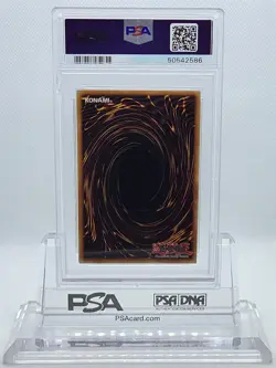 2013 YUGIOH 1ST ED LCJW-EN050 RED-EYES DARKNESS METAL DRAGON PSA 7 NM #50542586 - Image 4