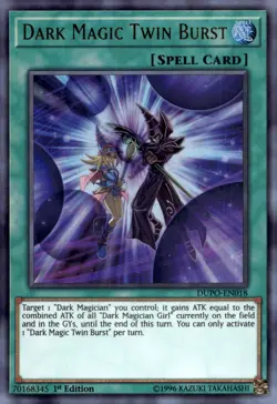 Yu-Gi-Oh! Dark Magic Twin Burst 1st Ed. DUPO-EN018 Ultra Rare NM/LP x1 - Image 1