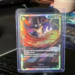 SABO - One Piece PRB02-014 - SR Super Rare - Premium Booster The Best Vol. 2⚓ - Image 1
