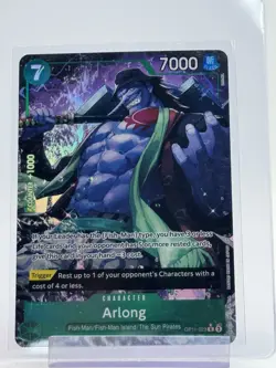 ARLONG 2025 ONE PIECE FLAME OF REBELLION RARE ALT ART OP11-023 D Q7107 - Image 1