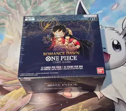 One Piece TCG Romance Dawn Booster Box OP-01 Blue Bottom NEW SEALED 811039038205 - Image 1