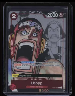 Usopp - ST01-002 (Alternate Art) ST01-002 - One Piece Promotion Card - NM/M - Image 1