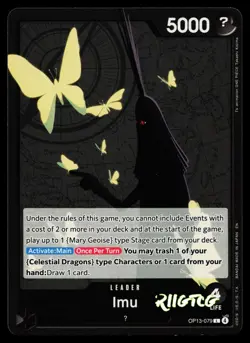 Imu OP13-079 Carrying On His Will One Piece NM - Image 1