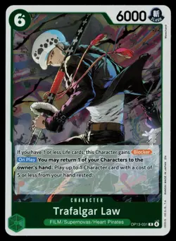 Trafalgar Law OP13-031 Rare Carrying On His Will One Piece Near Mint - Image 1