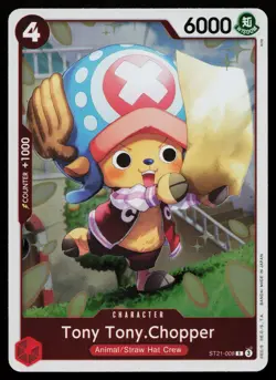 Tony Tony.Chopper ST21-008 Common Starter Deck EX: Gear 5 One Piece Foil NM - Image 1
