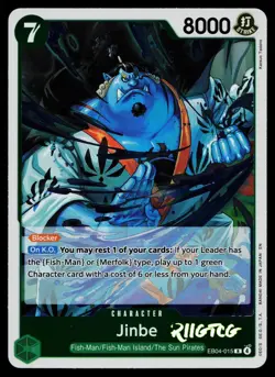 Jinbe EB04-015 The Azure Sea's Seven One Piece NM - Image 1
