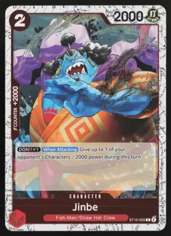 Jinbe - ST10-005 (Pirate Foil) ST10-005 Prb-02 One Piece NM - Image 1