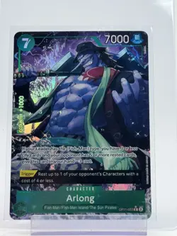 ARLONG 2025 ONE PIECE FLAME OF REBELLION RARE ALT ART OP11-023 B Q7107 - Image 1