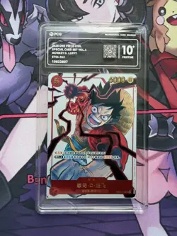 Monkey D. Luffy One Piece CHN. ST01-012 /2000 Special Card Vol. PCG 10+ JE21 - Image 1