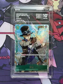 2026 One Piece CHN. Sabo OP09-027 /2000 Special Card Vol.1 PCG 10 Pristine JE21 - Image 1