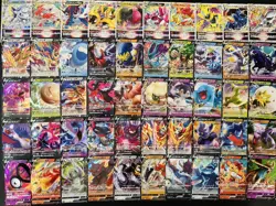 100 ex V Vstar RR RRR Holo Full Arts Lot Set Pokemon Japanese Cards T657 - Image 2