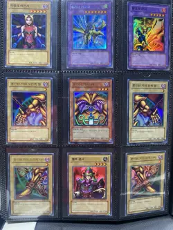 YuGiOh 360 Card Collection Binder Organized NM Cards In Sleeves - Image 1