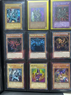 YuGiOh 360 Card Collection Binder Organized NM Cards In Sleeves - Image 3