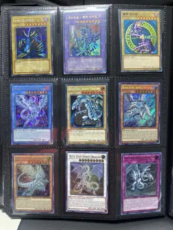 YuGiOh 360 Card Collection Binder Organized NM Cards In Sleeves - Image 5