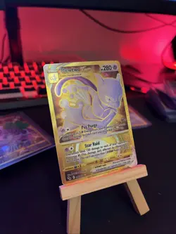 Pokemon TCG Mewtwo VSTAR Holo Card Secret Rare, Pokemon Go 086/078 - Image 3