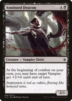 Magic the Gathering (mtg): XLN: Anointed Deacon (x 4) - Image 1