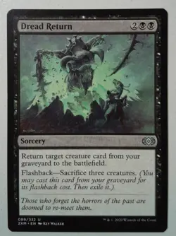 Dread Return *Uncommon* Magic MtG x1 Double Masters - Image 1