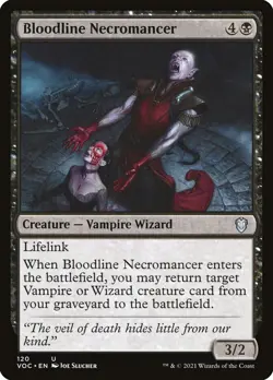 Bloodline Necromancer [Crimson Vow Commander] MTG - Image 1