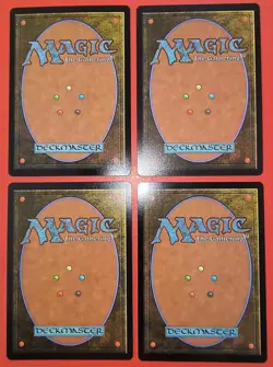 MTG, MAGIC: 4X PLAY SET, FIN, MOUNTAIN, 0305 - NM - 2 REGULAR & 2 FOIL FINISH - Image 4