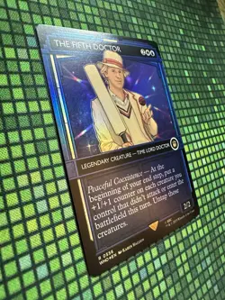 MTG The Fifth Doctor #0556 Foil Showcase R Universes Beyond: Doctor Who (WHO) - Image 3