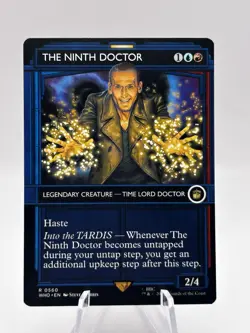 The Ninth Doctor 0560 Showcase Universes Beyond: Dr. Who WHO MTG NM - Image 1