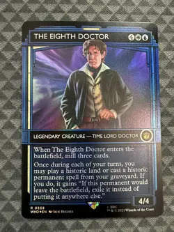 MTG The Eighth Doctor #0559 Foil Showcase R Universes Beyond: Doctor Who (WHO) - Image 2
