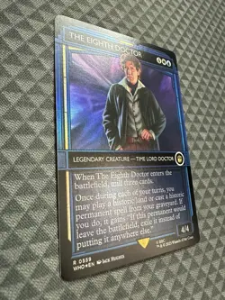 MTG The Eighth Doctor #0559 Foil Showcase R Universes Beyond: Doctor Who (WHO) - Image 3