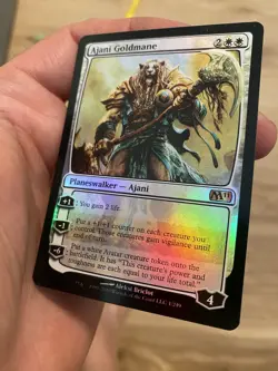 Ajani Goldmane Core Set 2011 (M11) Foil - Image 3