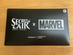 Secret Lair Drop Series X Marvel Deadpool Rainbow Foil Edition MTG Sealed NEW - Image 1
