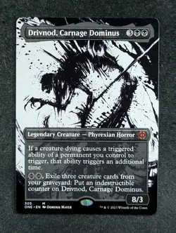 2023 Magic: The Gathering DRIVNOD, CARNAGE DOMINUS #305 Borderless Mythic Rare - Image 1