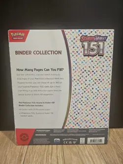 Pokemon TCG: Scarlet & Violet 151 Binder Collection - SEALED- BRAND NEW - Image 2