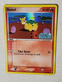 NM Numel - Reverse Holo 59 Crystal Guardians Pokemon TCG - Image 3