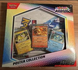 Pokemon Scarlet & Violet Prismatic Evolutions Poster Collection Factory Sealed - Image 1