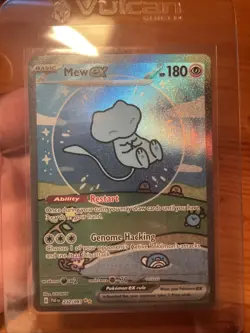 Pokemon TCG Bubble Mew EX 232/091 Special Illustration Rare - Image 1