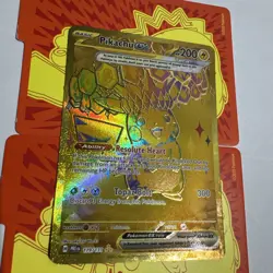 Pikachu ex 179/131 Gold Hyper Rare Pokemon TCG: Prismatic Evolutions - Image 2