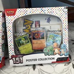 Lot of 2 Pokemon TCG S&V 151 Poster Collection Boxes (Small Crease On 1 Box) - Image 3