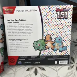 Lot of 2 Pokemon TCG S&V 151 Poster Collection Boxes (Small Crease On 1 Box) - Image 4