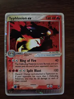 2003 Pokemon EX Sandstorm Typhlosion Holo #99/100 - Image 1