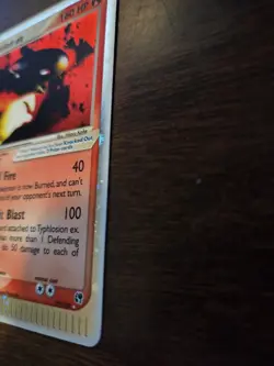 2003 Pokemon EX Sandstorm Typhlosion Holo #99/100 - Image 2