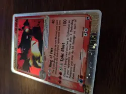 2003 Pokemon EX Sandstorm Typhlosion Holo #99/100 - Image 4
