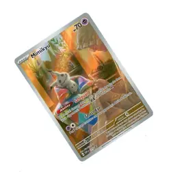 2024 Pokemon PALDEAN FATES MIMIKYU FULL ART HOLO 075 PROMO! NM- MINT - Image 1