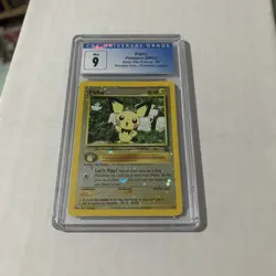 Pichu # 35 Reverse Holo Pokemon Black Star Promo WotC 2001 CGC 9 Mint - Image 1
