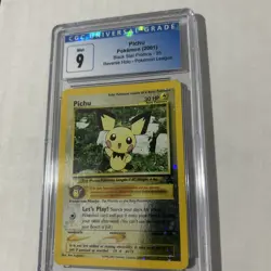 Pichu # 35 Reverse Holo Pokemon Black Star Promo WotC 2001 CGC 9 Mint - Image 2