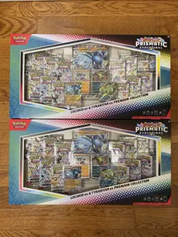 Pokemon Lucario Ex Tyranitar Ex Premium Collection Sam's Club Exclusive Lot of 2 - Image 1