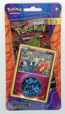 Sealed Single Pack - Pokemon XY Steam Siege Blister Pack - Image 1